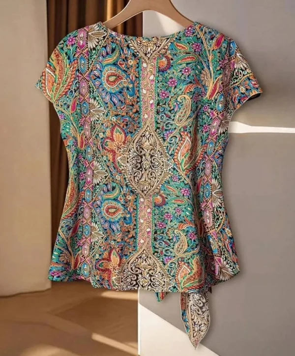 تاپ گره ای ترمه